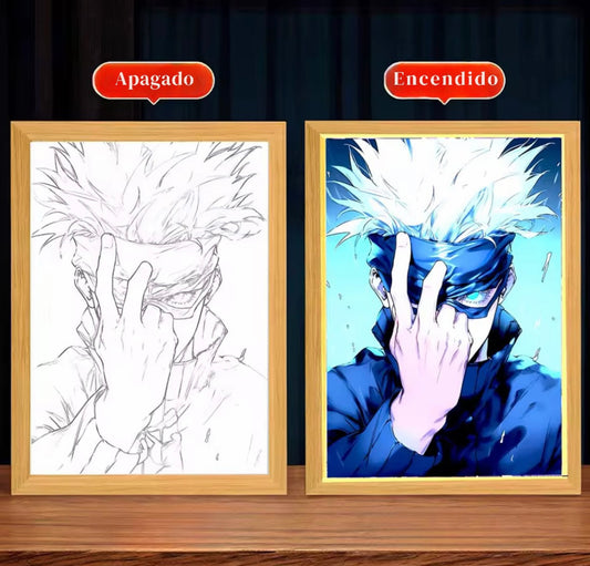 Cuadro Led - Gojo Satoru